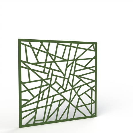 jardinières en aluminium pour le jardin